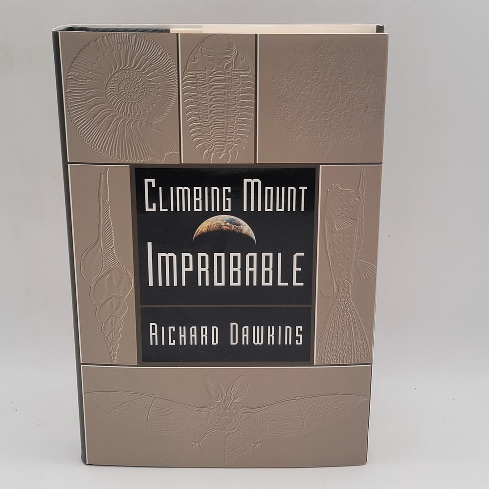 Richard Dawkins‎ Climbing Mount Improbable Hardcover 1st Am Ed 1996 Science